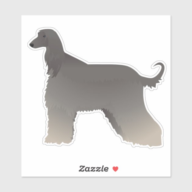 Afghan Hound Brown Dog Ornament and Thinking of You Greeting Card Afghan Hound Brown Dog Ornament and Thinking of You Greeting Card